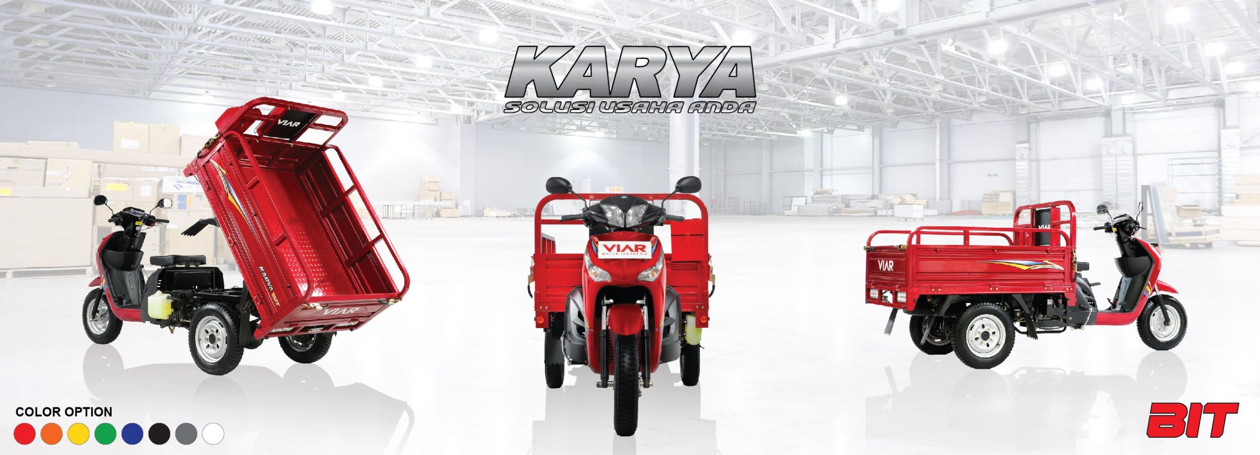 New Karya BIT 100 background