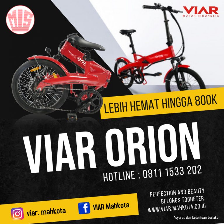 VIAR Orion hemat 800K Viar Mahkota
