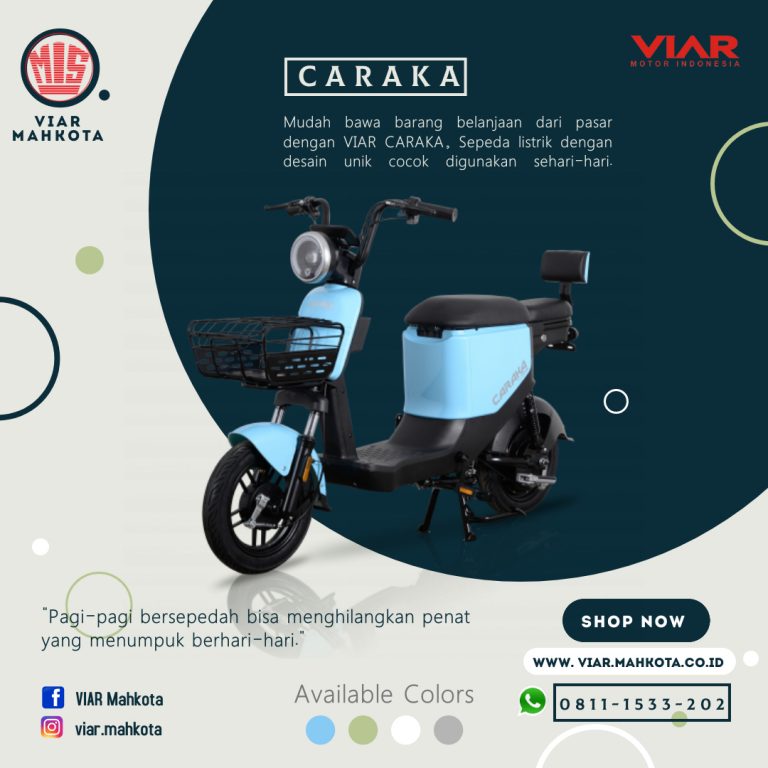 Caraka Cocok Untuk Belanja VIAR Mahkota