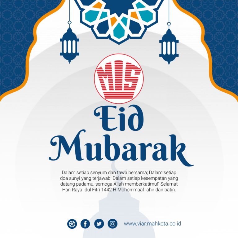 Selamat hari raya idul fitri 2021, MIS, VIAR