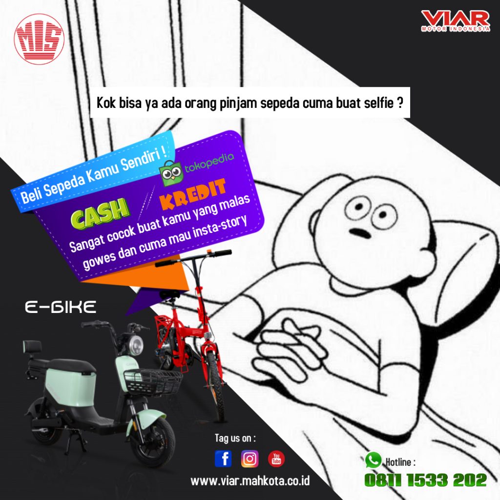 Sepeda Untuk Selfie VIAR Mahkota MIS