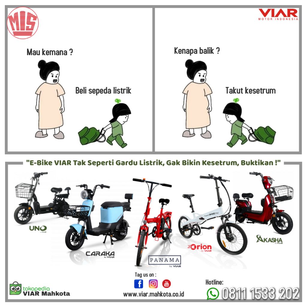 E-Bike VIAR Mahkota, MIS