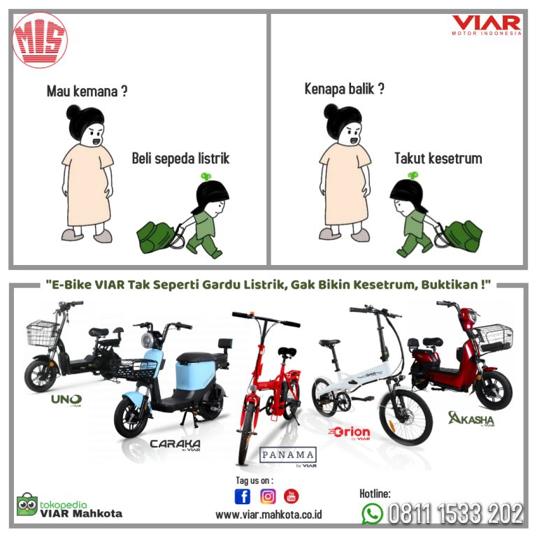 E-Bike VIAR Mahkota, MIS