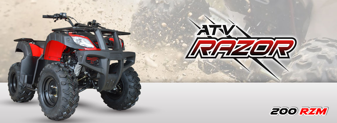 Razor 200 RZM Viar Mahkota background