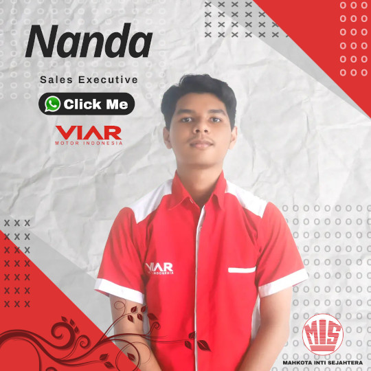 Nanda Sales VIAR DEpok dan Suzuki Depok, Viar Mahkota, MIS
